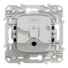 Prise 2P+T connexions rapides Anthracite Odace