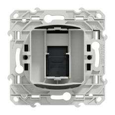 Prise RJ45 sans connecteur Anthracite Odace