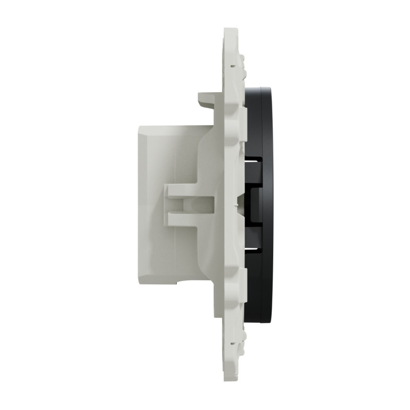 Prise TV simple Anthracite Odace