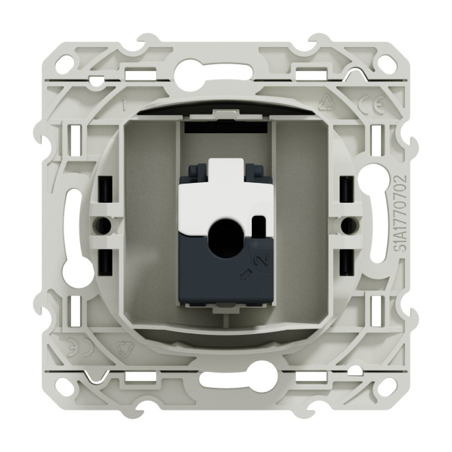 Prise RJ45 Cat.5 UTP Grade 1 Anthracite Odace