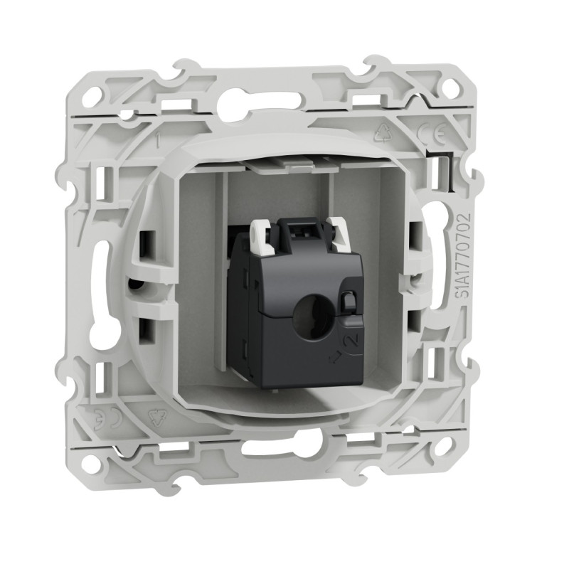 Prise RJ45 Cat.6 STP Anthracite Odace