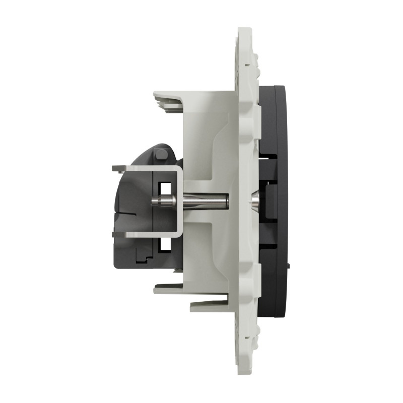 Double prise RJ45 Cat.6 STP Anthracite Odace