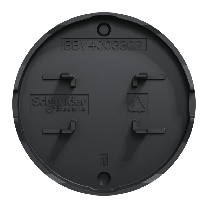 Enjoliveur va-et-vient poussoir Anthracite Odace