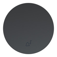 Enjoliveur va-et-vient poussoir Anthracite Odace