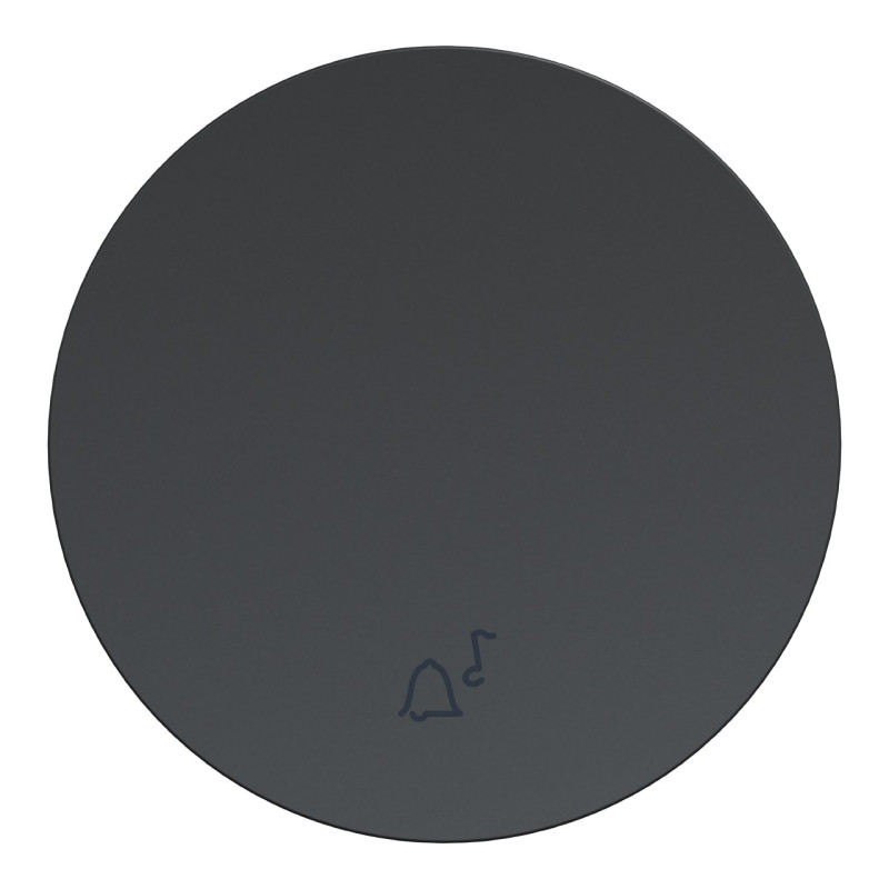 Enjoliveur va-et-vient poussoir Anthracite Odace
