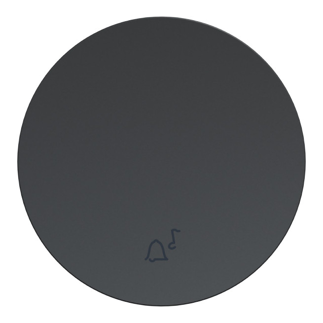Enjoliveur va-et-vient poussoir Anthracite Odace