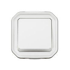 Poussoir NO lumineux Blanc Plexo