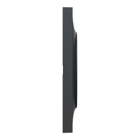 Odace Style plaque 4 postes horizontaux ou verticaux entraxe 71mm anthracite