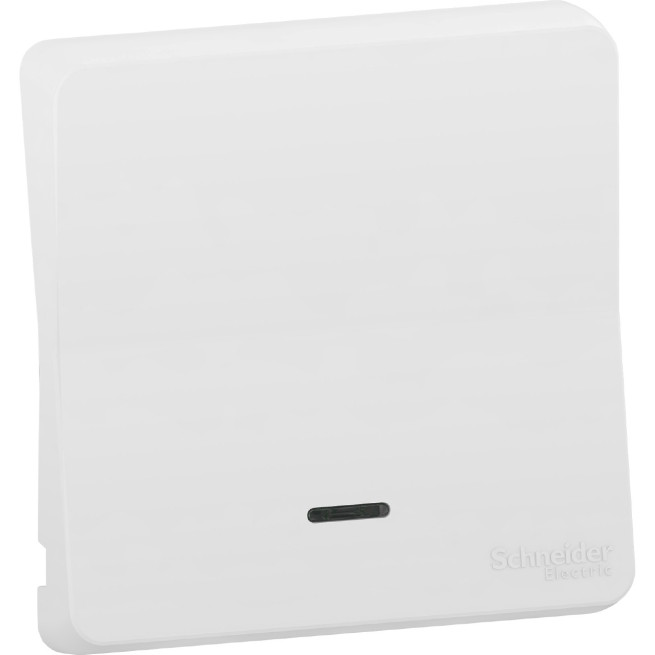 Enjoliveur avec lentille - IP55 - IK08 - Blanc - Mureva Styl