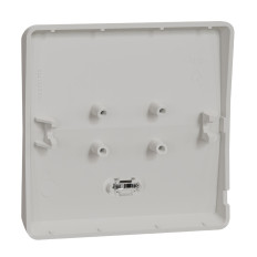 Enjoliveur avec lentille - IP55 - IK08 - Blanc - Mureva Styl