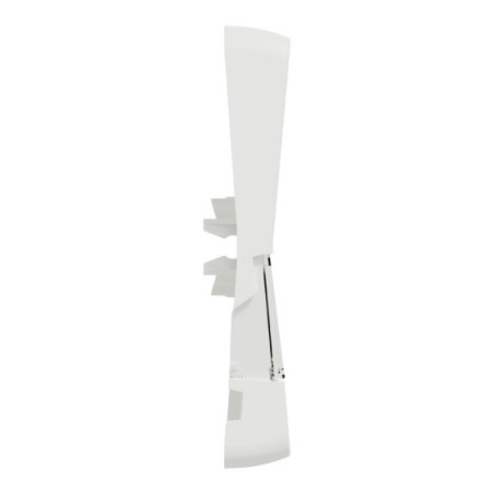 Enjoliveur porte étiquette lumineux IP55 IK08 blanc Appareillage étanche sup IP55 Mureva Styl