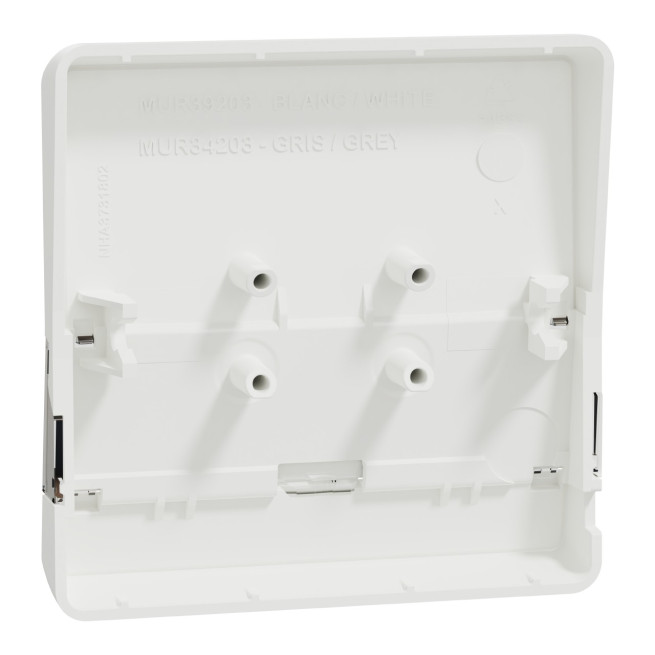 Enjoliveur porte étiquette lumineux - IP55 - IK08 - Blanc - Mureva Styl