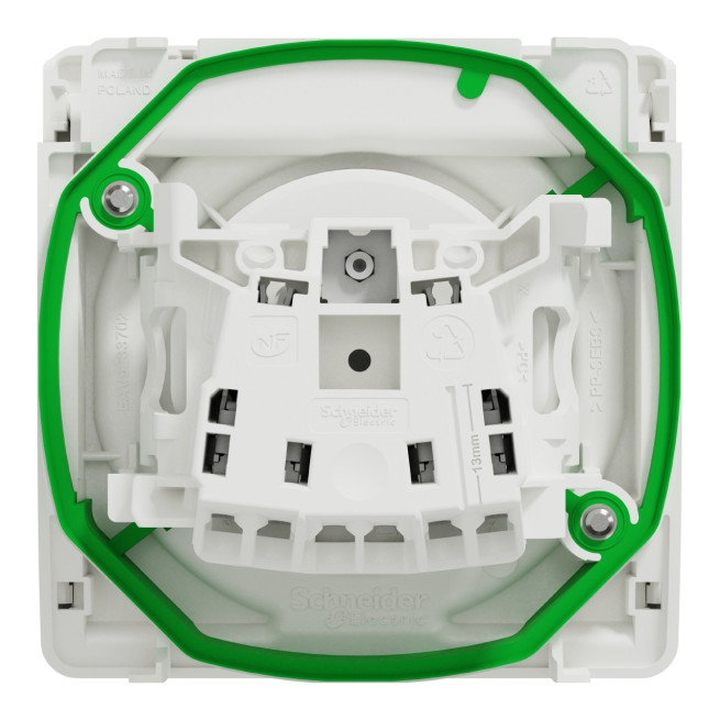MUR39133-Appareillage-étanche-sup-IP55 Mureva-Styl-Prise-courant-2P+T-composable-IP55-IK08-connex-auto-blanc