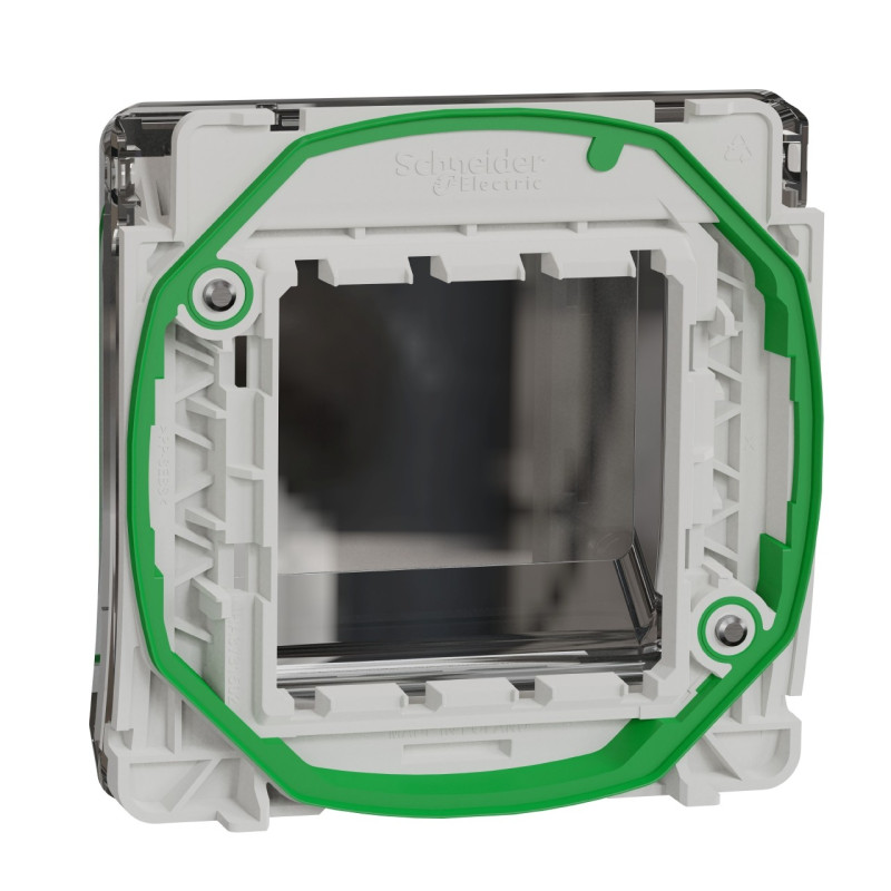 Adaptateur pour fonction 45 x 45 - Composable - IP55 - IK07 - Blanc - Mureva Styl