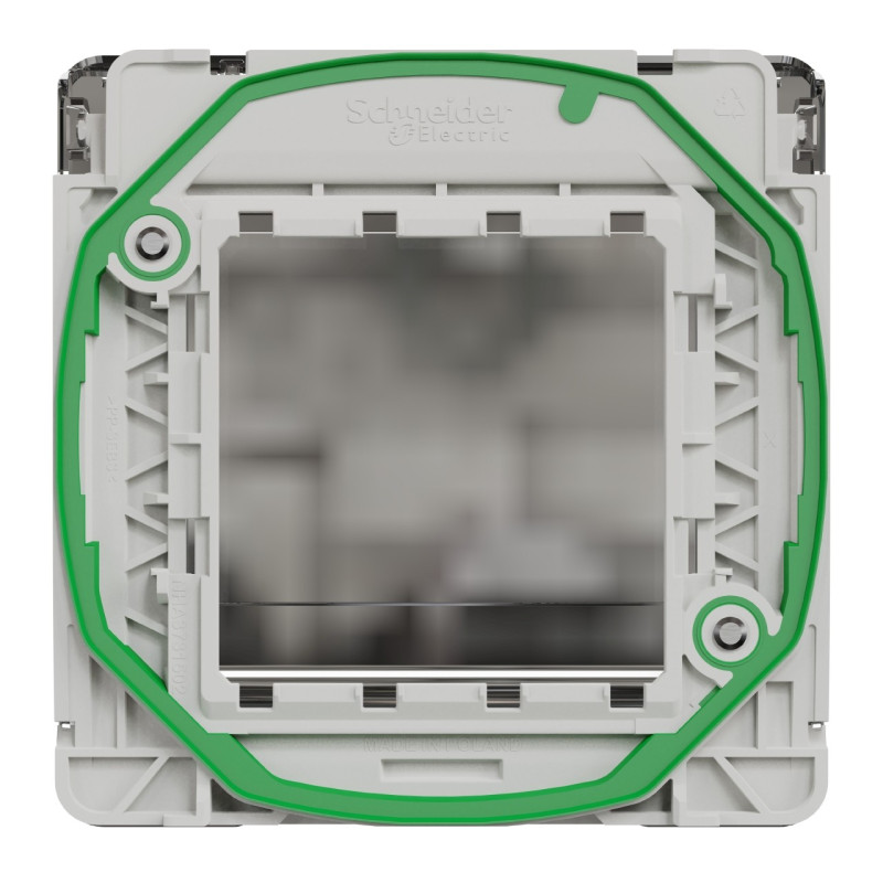 Adaptateur pour fonction 45 x 45 - Composable - IP55 - IK07 - Blanc - Mureva Styl