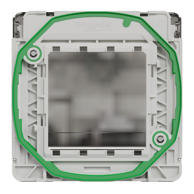 Adaptateur pour fonction 45 x 45 - Composable - IP55 - IK07 - Blanc - Mureva Styl