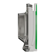 Adaptateur pour fonction 45 x 45 - Composable - IP55 - IK07 - Blanc - Mureva Styl