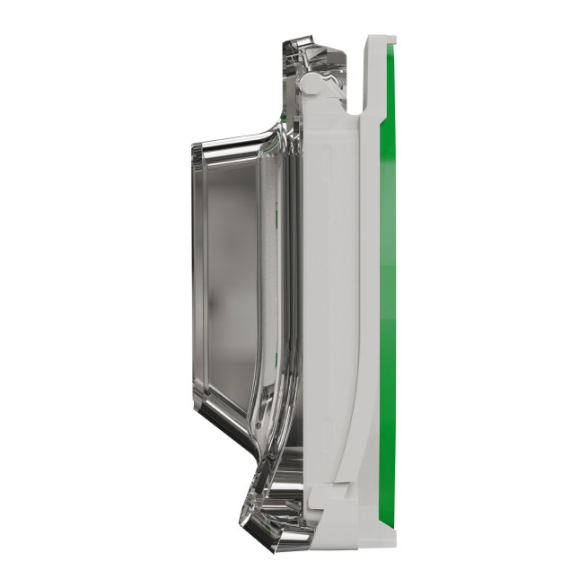 Adaptateur pour fonction 45 x 45 - Composable - IP55 - IK07 - Blanc - Mureva Styl