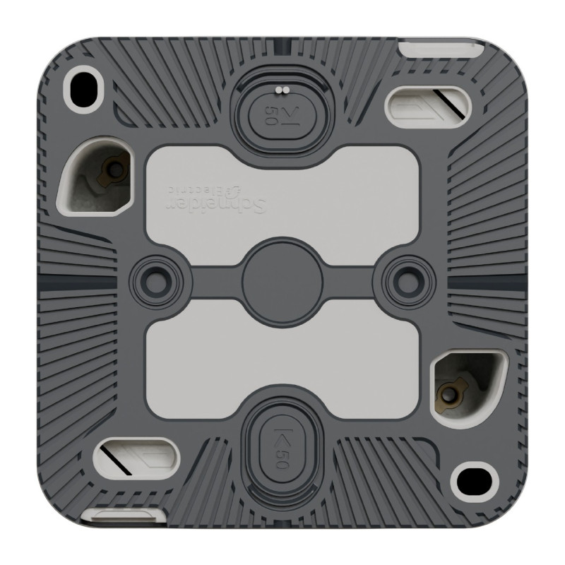 Interrupteur temporisé LED - Saillie - IP55 - IK08 - Blanc - Mureva Styl
