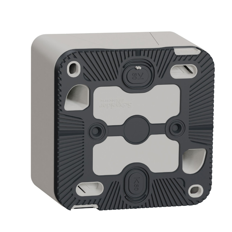 Interrupteur temporisé LED - Saillie - IP55 - IK08 - Blanc - Mureva Styl