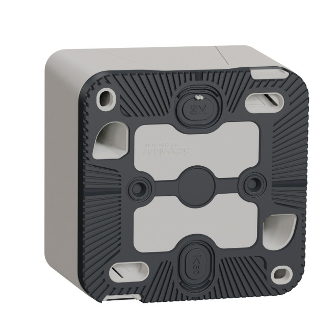 Interrupteur temporisé LED - Saillie - IP55 - IK08 - Blanc - Mureva Styl