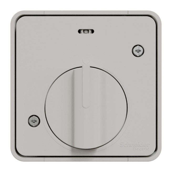 Interrupteur temporisé LED - Saillie - IP55 - IK08 - Blanc - Mureva Styl