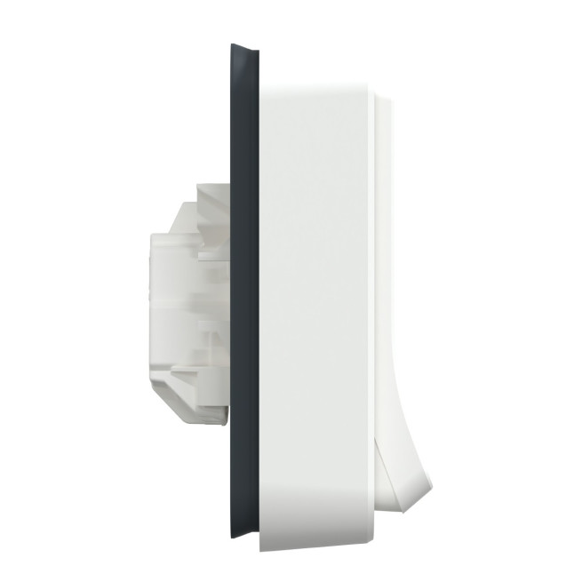 Prise de courant 2P+T - Complet - Connexion auto - IP55 - IK08 - Blanc - Mureva Styl