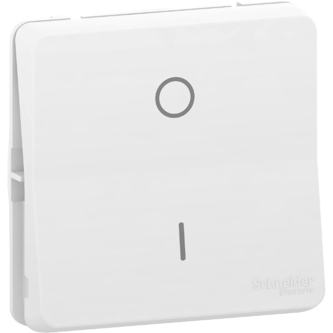 Interrupteur bipolaire - Composable - IP55 - IK08 - Blanc - Mureva Styl