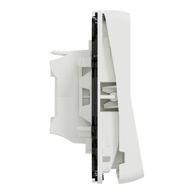 Bouton poussoir - Composable - Connexion auto - IP55 - IK08 - Blanc - Mureva Styl