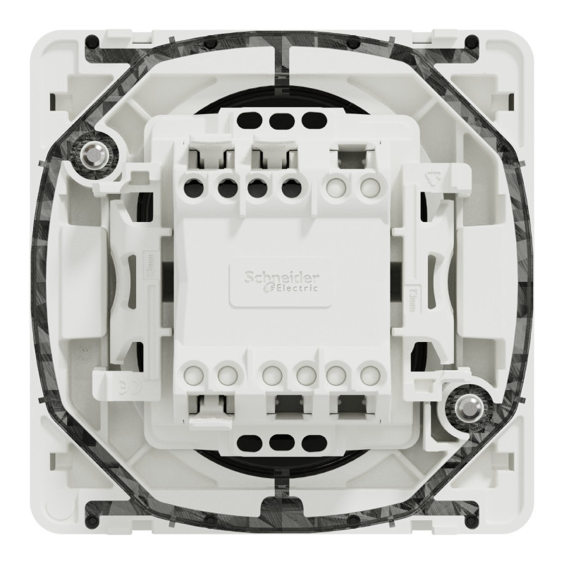 Va-et-vient lumineux LED - Composable - IP55 - IK08 - Blanc - Mureva Styl