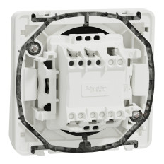 Va-et-vient lumineux LED - Composable - IP55 - IK08 - Blanc - Mureva Styl