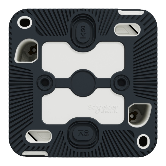 Va-et-vient complet - Saillie - Connexion auto - IP55 - IK08 - Blanc - Mureva Styl