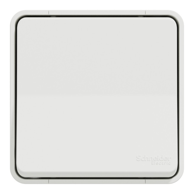 Va-et-vient complet - Saillie - Connexion auto - IP55 - IK08 - Blanc - Mureva Styl