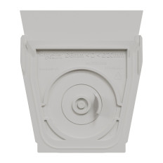 Entrée de câble simple - IP55 - Blanc - Mureva Styl