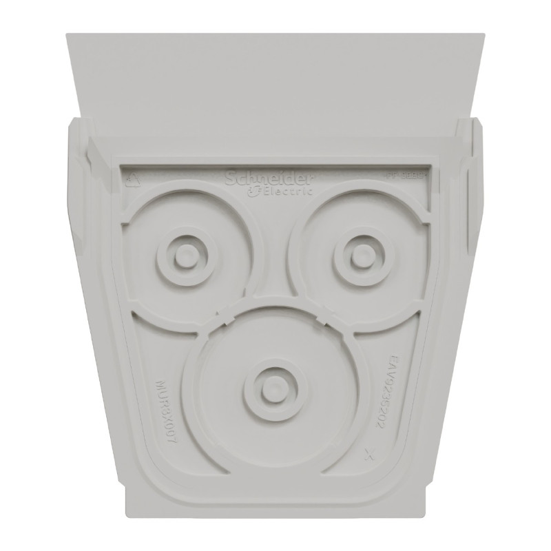 Entrée de câble triple - IP55 - Blanc - Mureva Styl