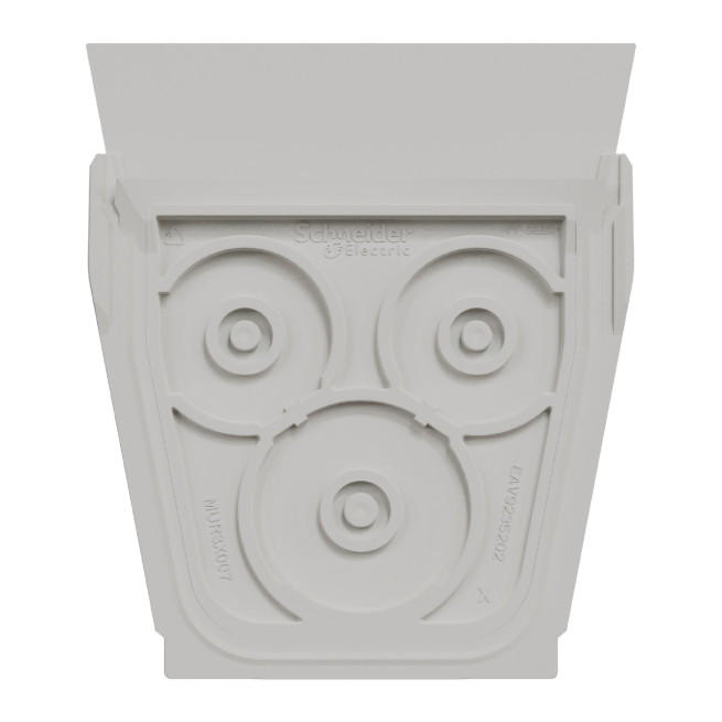Entrée de câble triple - IP55 - Blanc - Mureva Styl