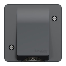 Sortie de câble - Composable - Connexion auto - IP55 - IK08 - Gris - Mureva Styl