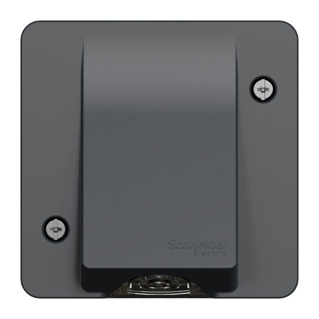 Sortie de câble - Composable - Connexion auto - IP55 - IK08 - Gris - Mureva Styl