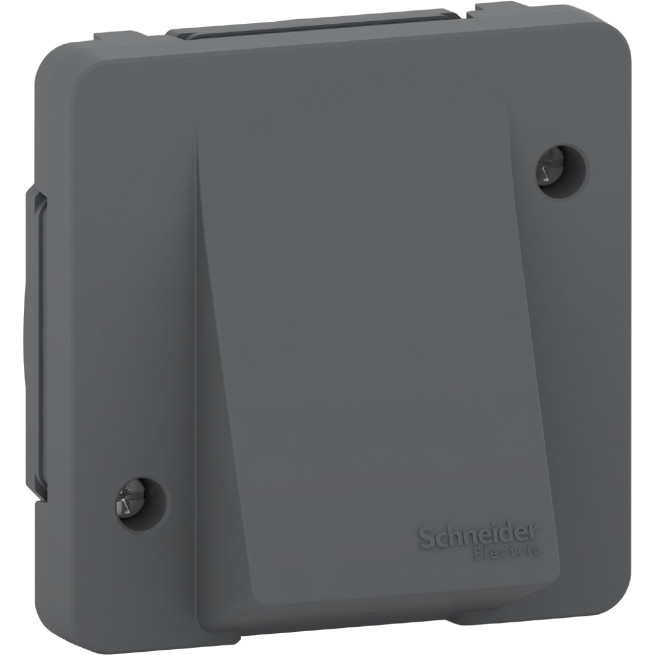 Sortie de câble - Composable - Connexion auto - IP55 - IK08 - Gris - Mureva Styl