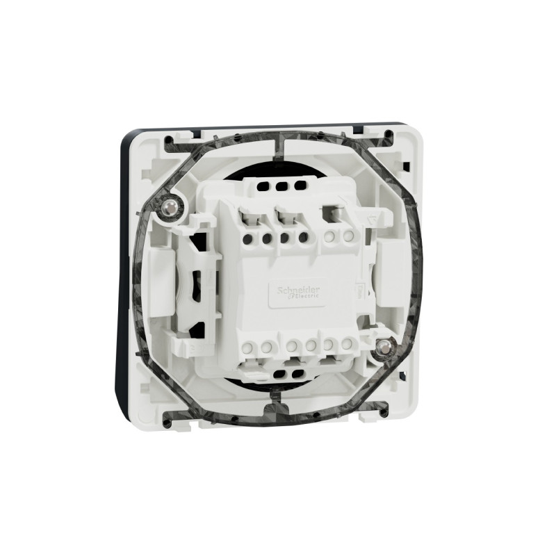 MUR37021-Appareillage-étanche-sup-IP55 Mureva-Styl-Va-et-vient-composable-IP55-IK08-connexion-auto-gris