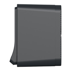 Triple prises de courant 2P+T - Schuko - Horizontale - Précâblées - Saillie - IP55 - IK08 - Gris - Mureva Styl