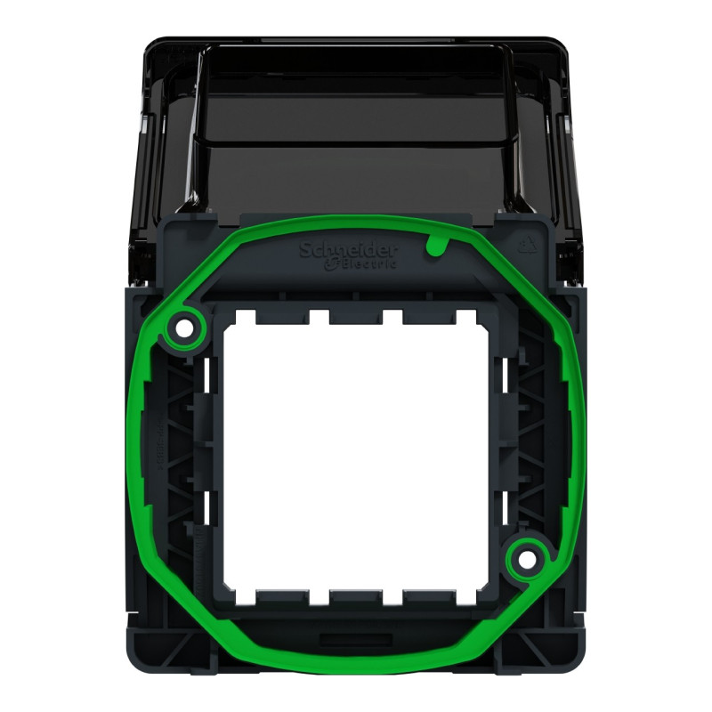 Adaptateur pour fonction 45 x 45 - Composable - IP55 - IK07 - Gris - Mureva Styl