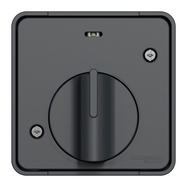 Interrupteur temporisé LED - Saillie - IP55 - IK08 - Gris - Mureva Styl