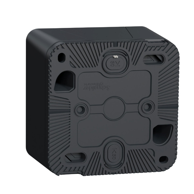 Interrupteur temporisé LED - Saillie - IP55 - IK08 - Gris - Mureva Styl