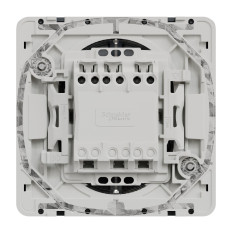 Bouton poussoir pour volet roulant - Composable - IP55 - IK07 - Gris - Mureva Styl
