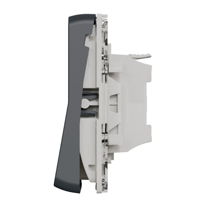 Bouton poussoir pour volet roulant - Composable - IP55 - IK07 - Gris - Mureva Styl