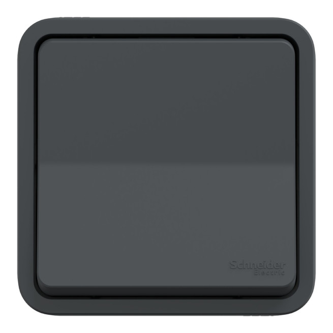 Va-et-vient complet - Encastré - Connexion auto - IP55 - IK08 - Gris - Murva Styl