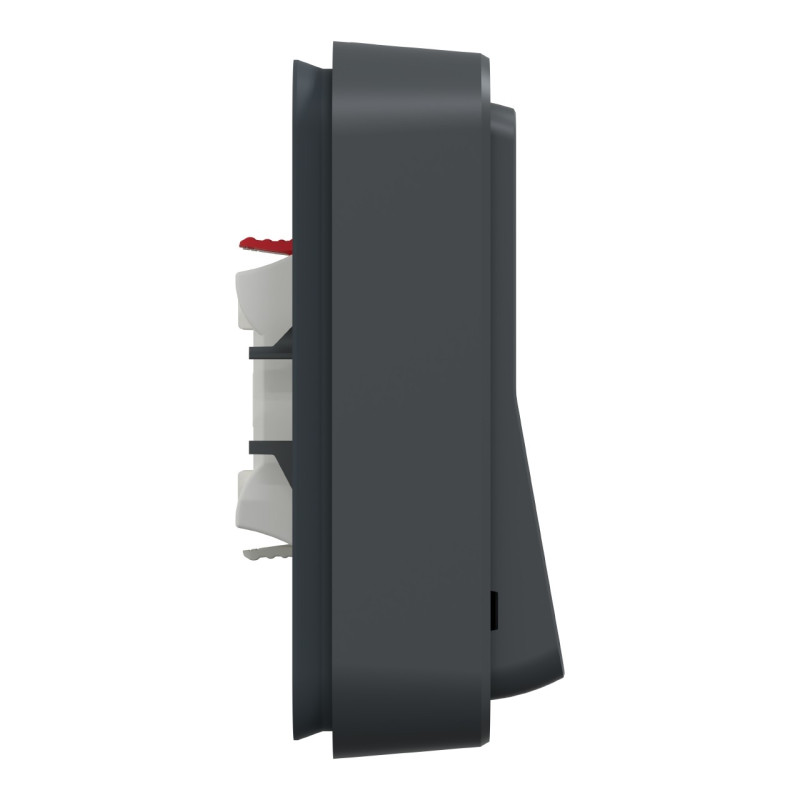 Va-et-vient complet - Encastré - Connexion auto - IP55 - IK08 - Gris - Murva Styl