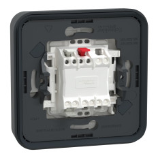 Va-et-vient complet - Encastré - Connexion auto - IP55 - IK08 - Gris - Murva Styl