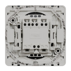 Interrupteur bipolaire - Composable - Connexion auto - Gris - Mureva Styl